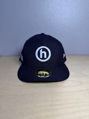Hidden NY New Era Logo 9FIFTY Fitted Hat Navy 7 3/4